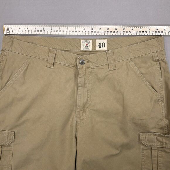 RedHead Shorts Men's 40 Brown Ripstop Cargo Outdoor Hunting Fishing Cotton 39x10 - Picture 3 of 10